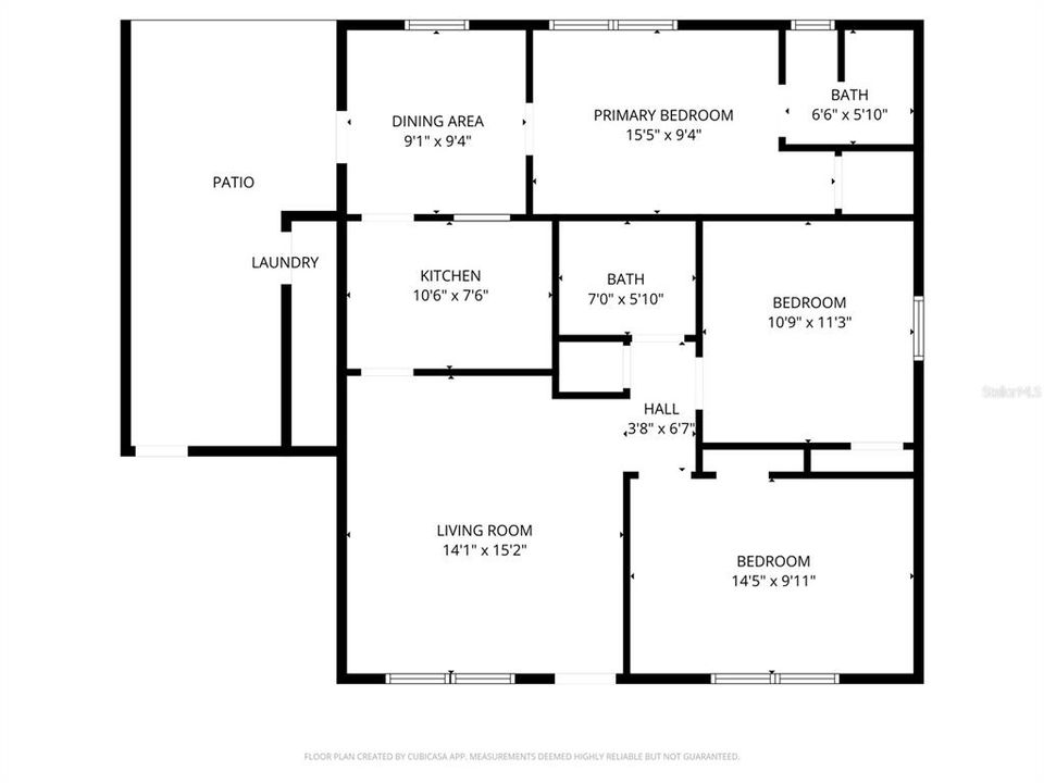 Active With Contract: $379,900 (3 beds, 2 baths, 986 Square Feet)