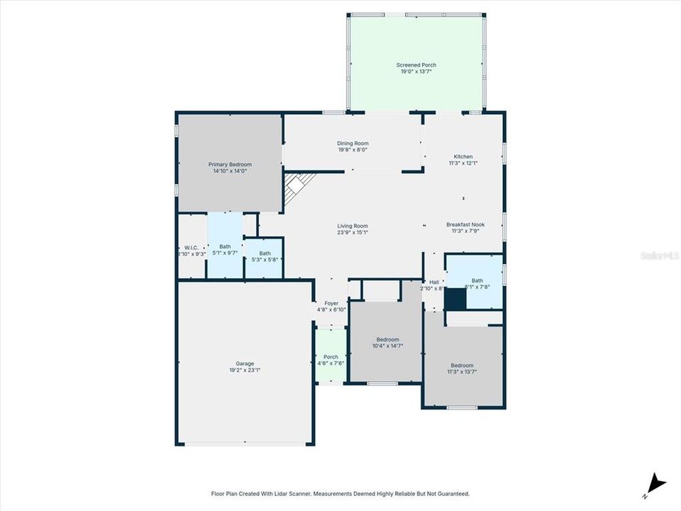 合同活跃: $439,900 (3 贝兹, 2 浴室, 1612 平方英尺)