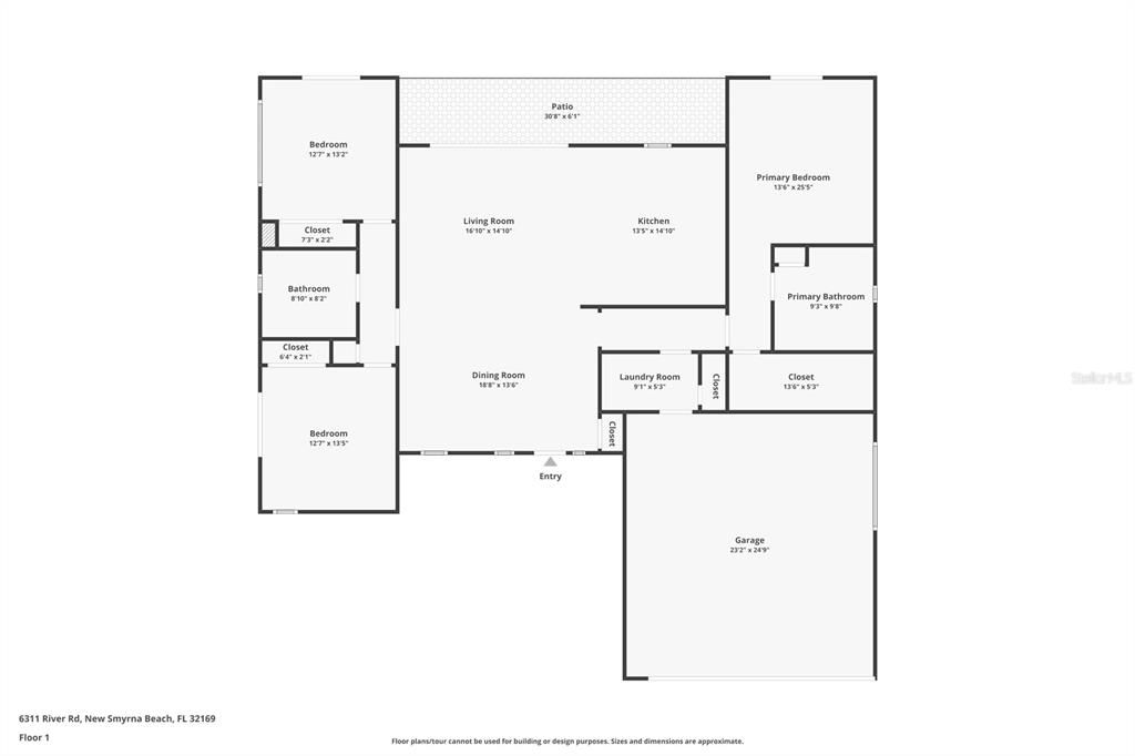 На продажу: $1,150,000 (3 спален, 2 ванн, 2440 Квадратных фут)
