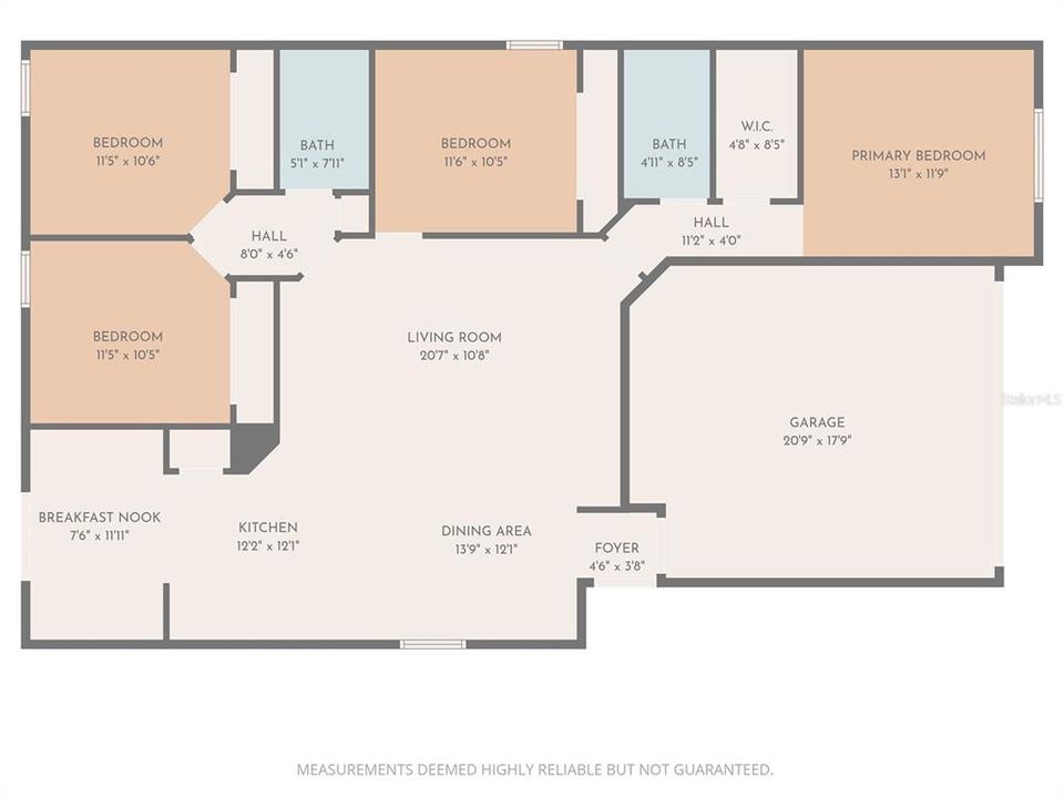 For Sale: $300,000 (4 beds, 2 baths, 1583 Square Feet)