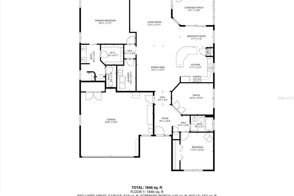 Active With Contract: $569,000 (3 beds, 2 baths, 2037 Square Feet)