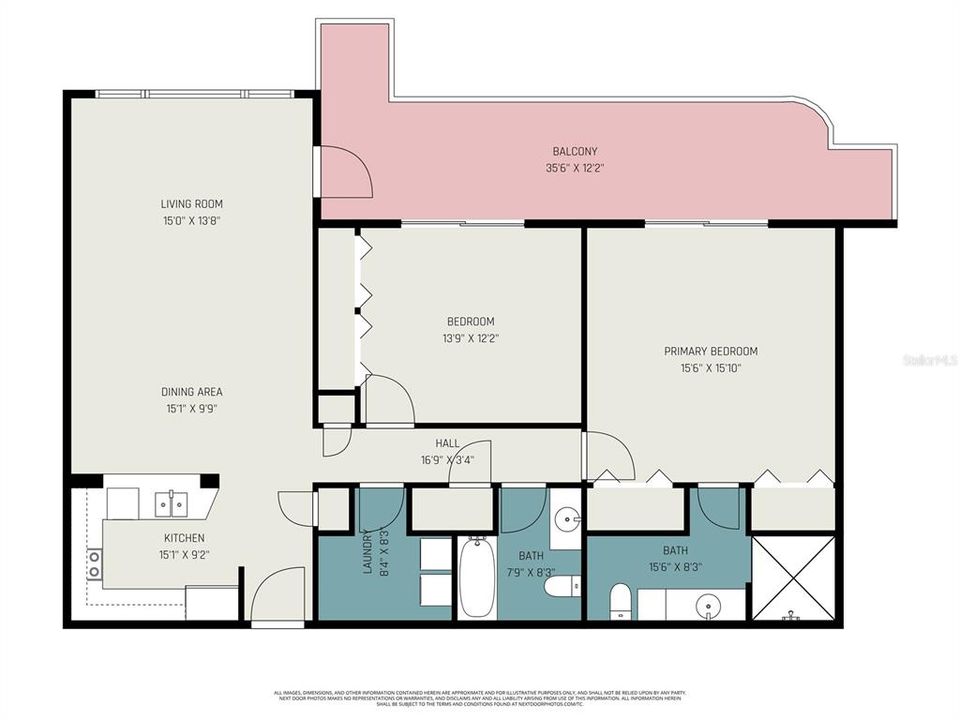 For Sale: $475,000 (2 beds, 2 baths, 1280 Square Feet)