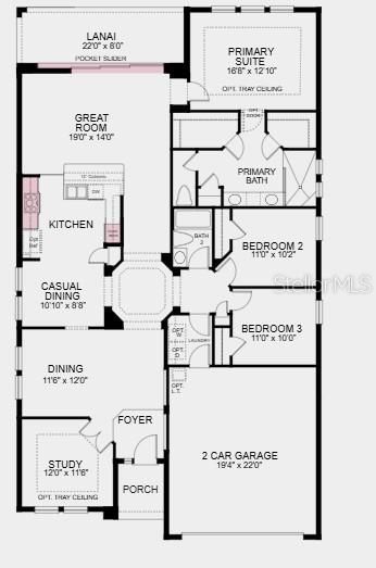 合同活跃: $369,900 (3 贝兹, 2 浴室, 2055 平方英尺)