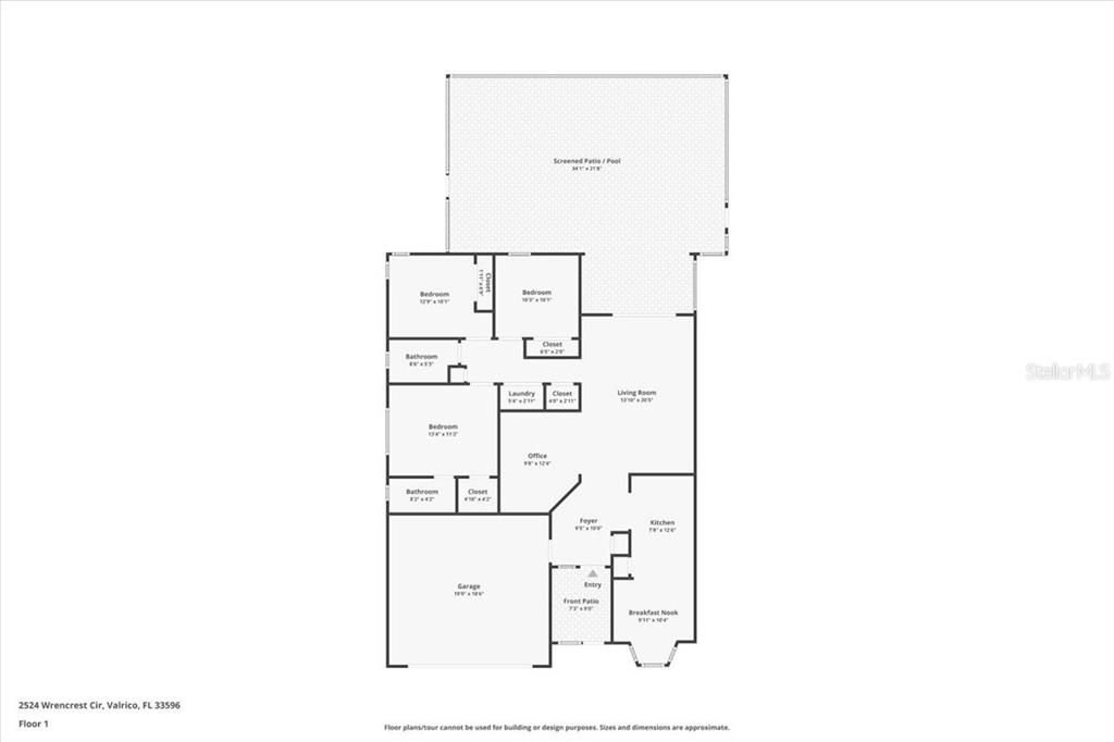 For Sale: $360,000 (3 beds, 2 baths, 1464 Square Feet)