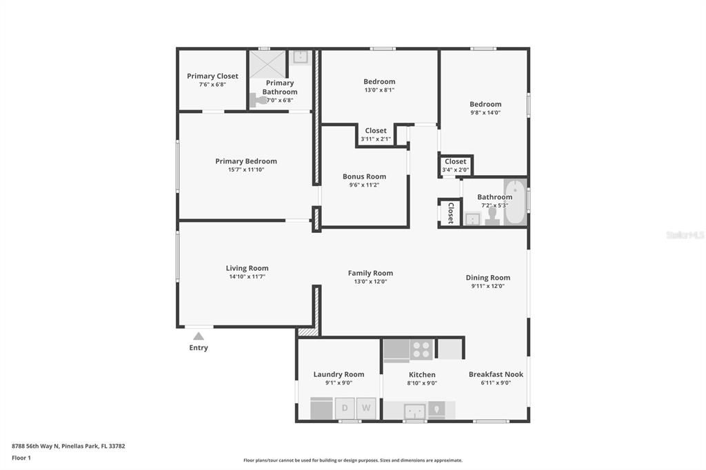 For Sale: $375,000 (3 beds, 2 baths, 1533 Square Feet)