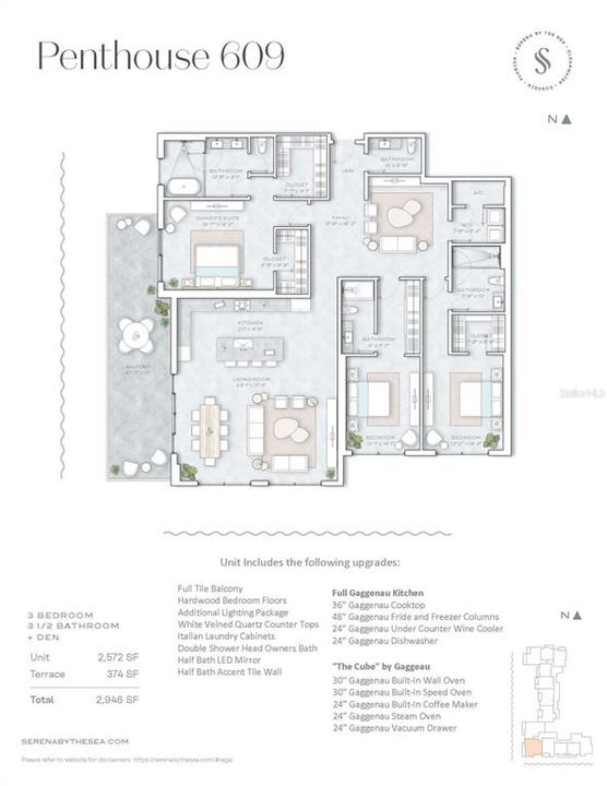待售: $2,995,500 (3 贝兹, 3 浴室, 2572 平方英尺)