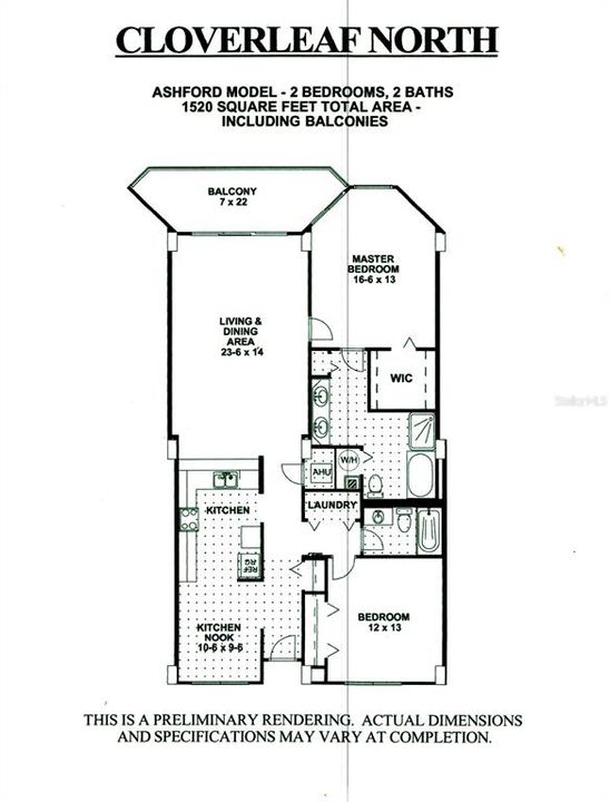 For Sale: $215,000 (2 beds, 2 baths, 1400 Square Feet)