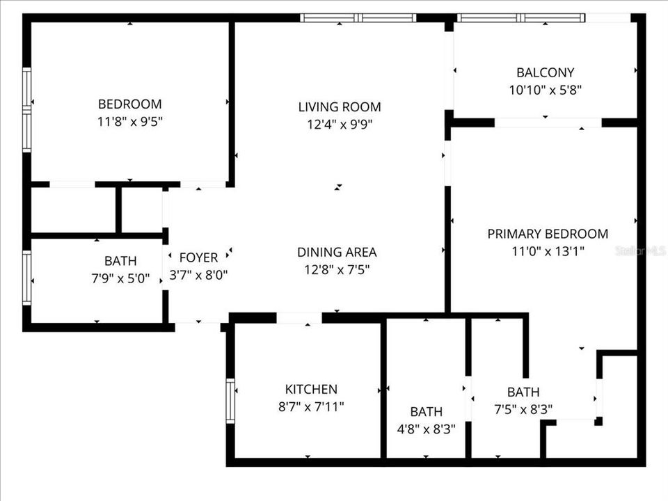 Под контрактом: $160,000 (2 спален, 2 ванн, 838 Квадратных фут)