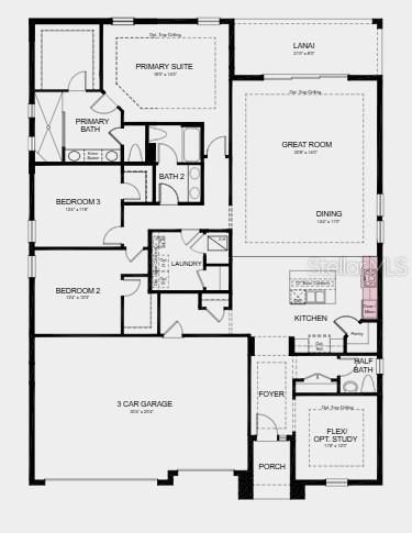合同活跃: $424,900 (3 贝兹, 2 浴室, 2443 平方英尺)