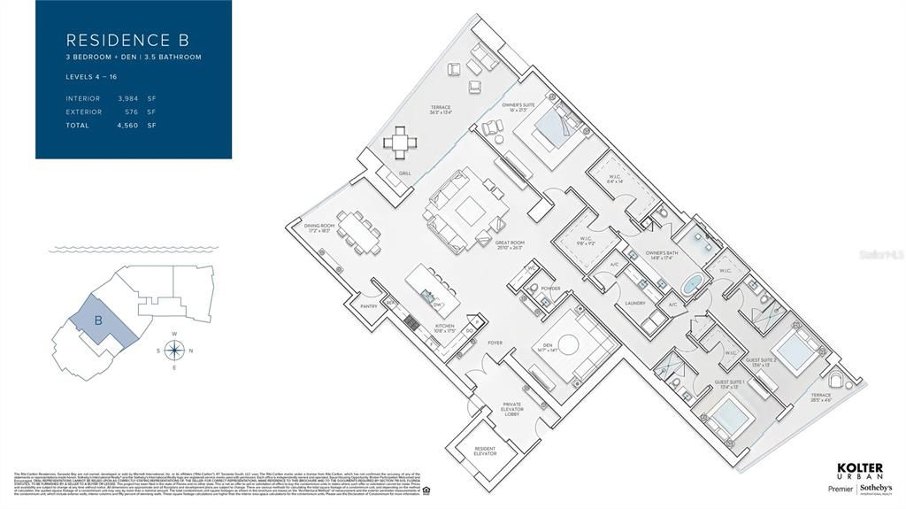 For Sale: $5,749,000 (3 beds, 3 baths, 3984 Square Feet)