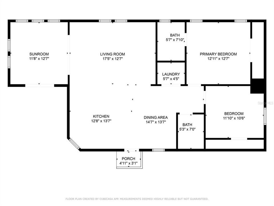 For Sale: $195,000 (2 beds, 2 baths, 1236 Square Feet)