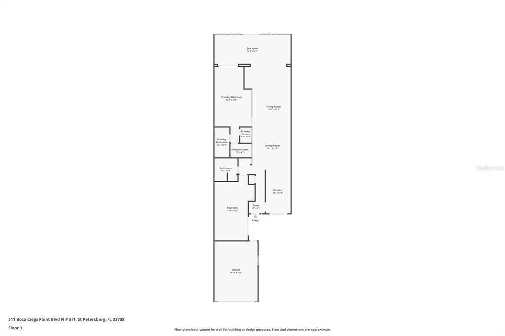 For Sale: $520,000 (2 beds, 2 baths, 1600 Square Feet)