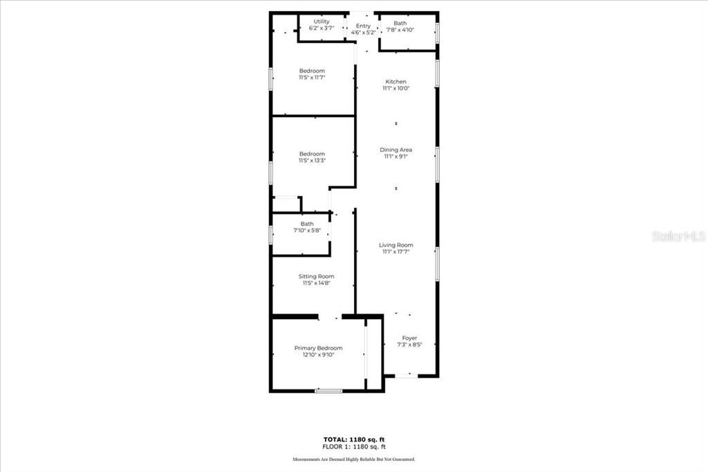 待售: $350,000 (3 贝兹, 2 浴室, 1280 平方英尺)