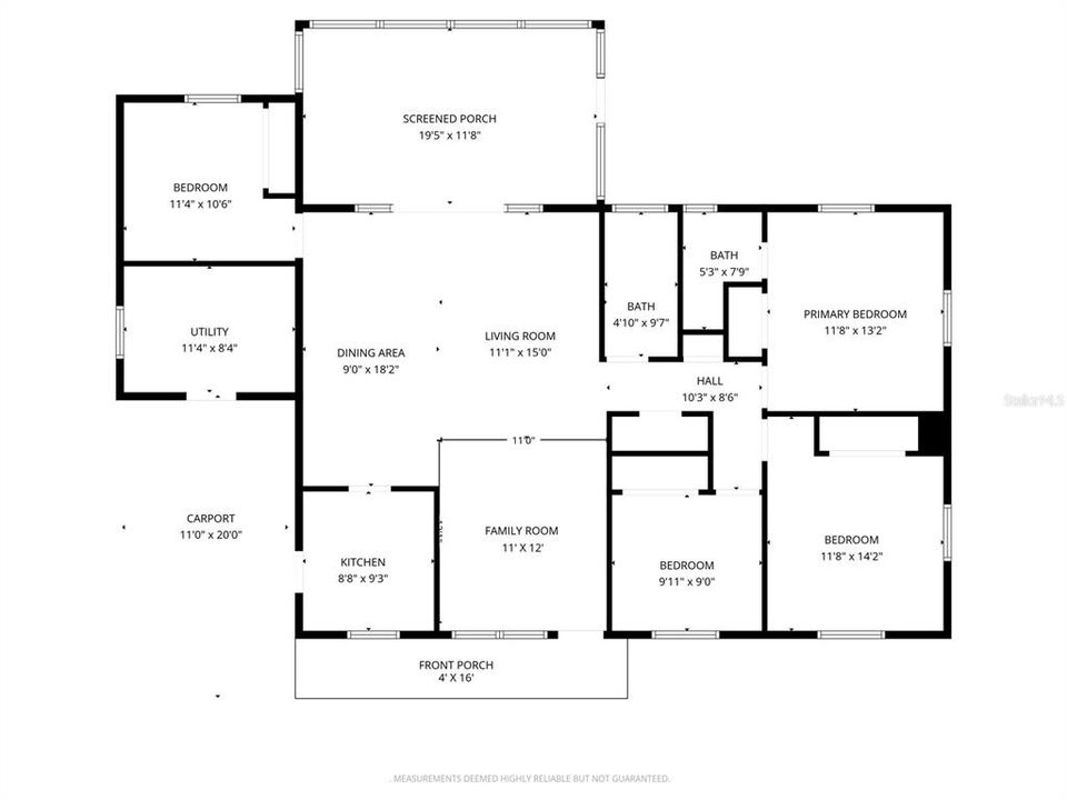 Activo con contrato: $280,000 (4 camas, 2 baños, 1397 Pies cuadrados)