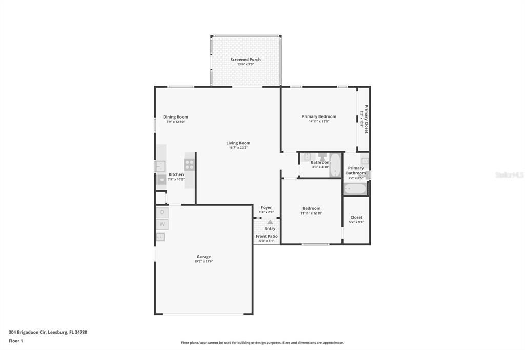 待售: $215,000 (2 贝兹, 2 浴室, 1278 平方英尺)
