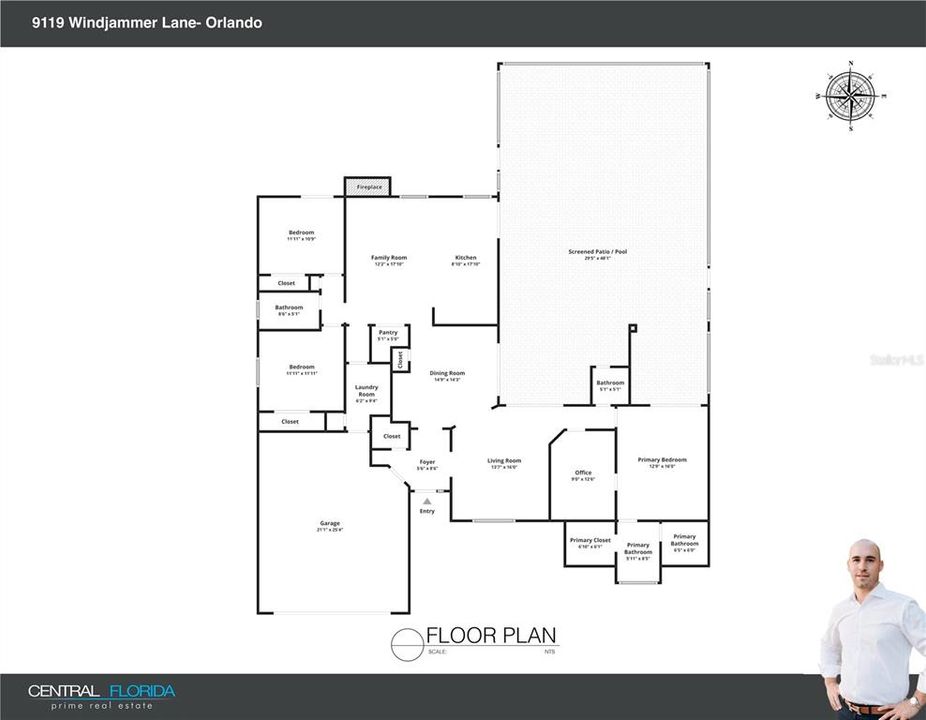 Activo con contrato: $699,900 (3 camas, 2 baños, 2106 Pies cuadrados)