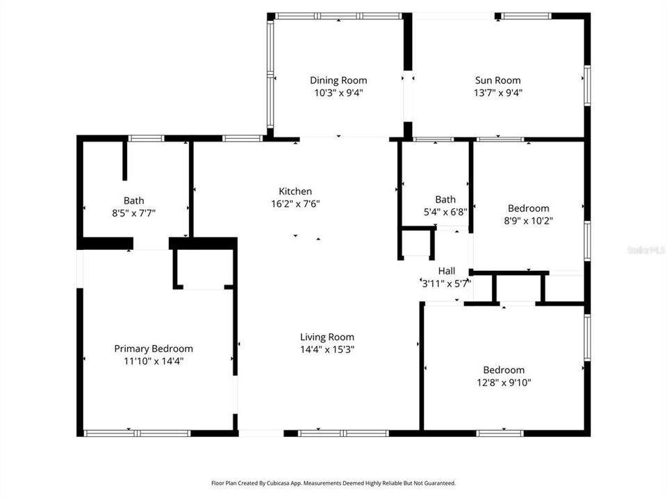 Active With Contract: $319,900 (3 beds, 2 baths, 1100 Square Feet)