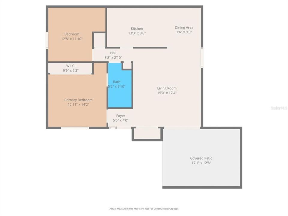 For Sale: $220,000 (2 beds, 1 baths, 998 Square Feet)
