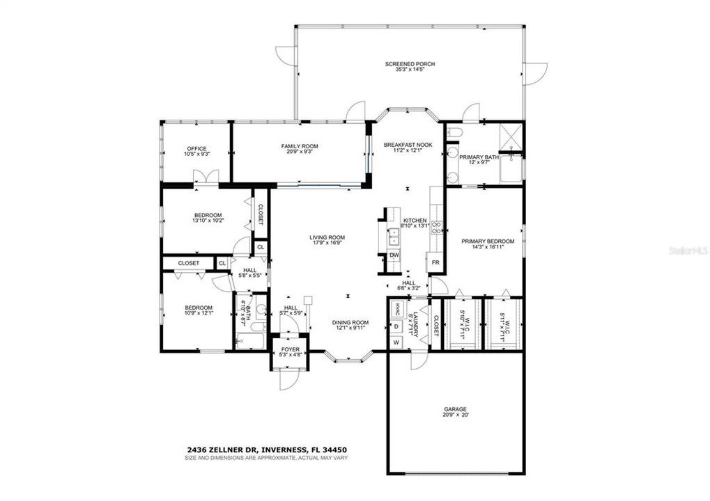 待售: $349,000 (3 贝兹, 2 浴室, 2009 平方英尺)