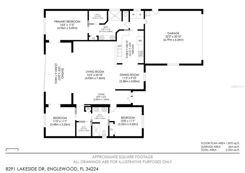 Activo con contrato: $355,000 (3 camas, 2 baños, 1976 Pies cuadrados)