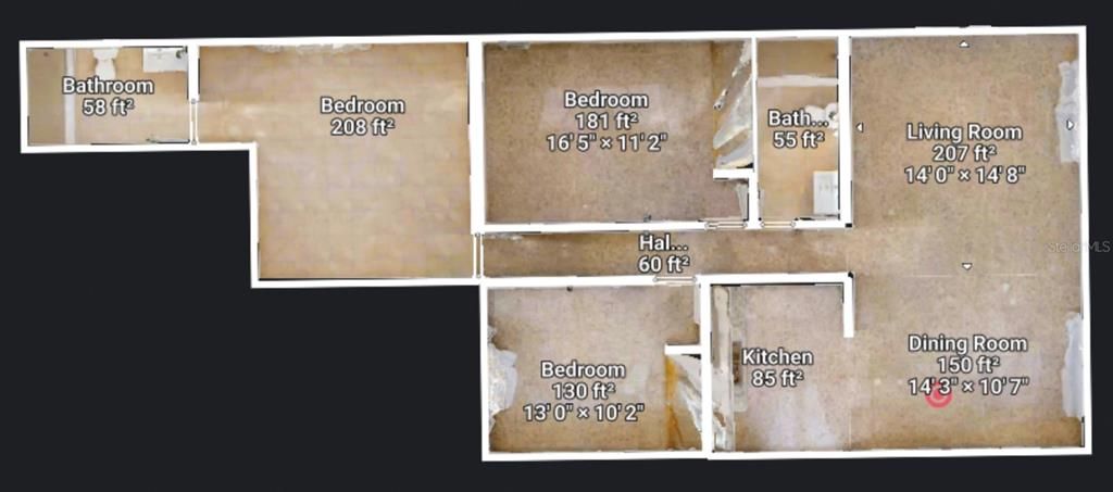 En Venta: $242,000 (3 camas, 2 baños, 1333 Pies cuadrados)