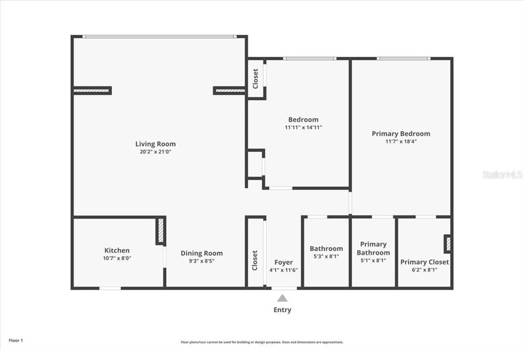 На продажу: $169,000 (2 спален, 2 ванн, 1038 Квадратных фут)