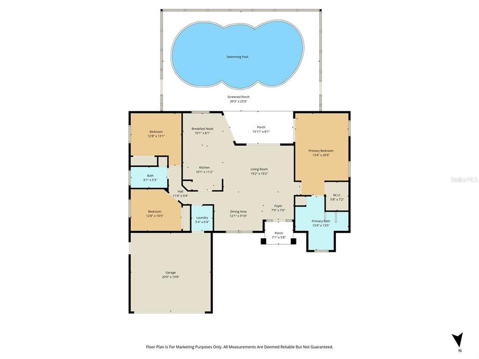 合同活跃: $325,000 (3 贝兹, 2 浴室, 1631 平方英尺)