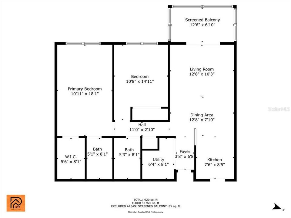 En Venta: $360,000 (2 camas, 2 baños, 927 Pies cuadrados)