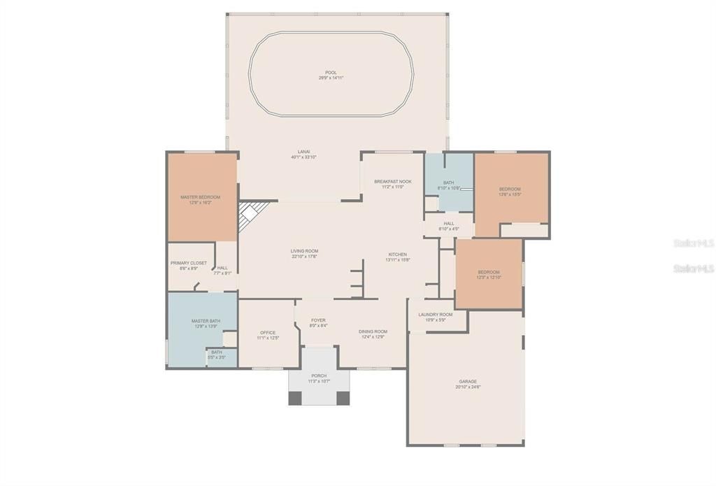 合同活跃: $479,000 (3 贝兹, 2 浴室, 2463 平方英尺)