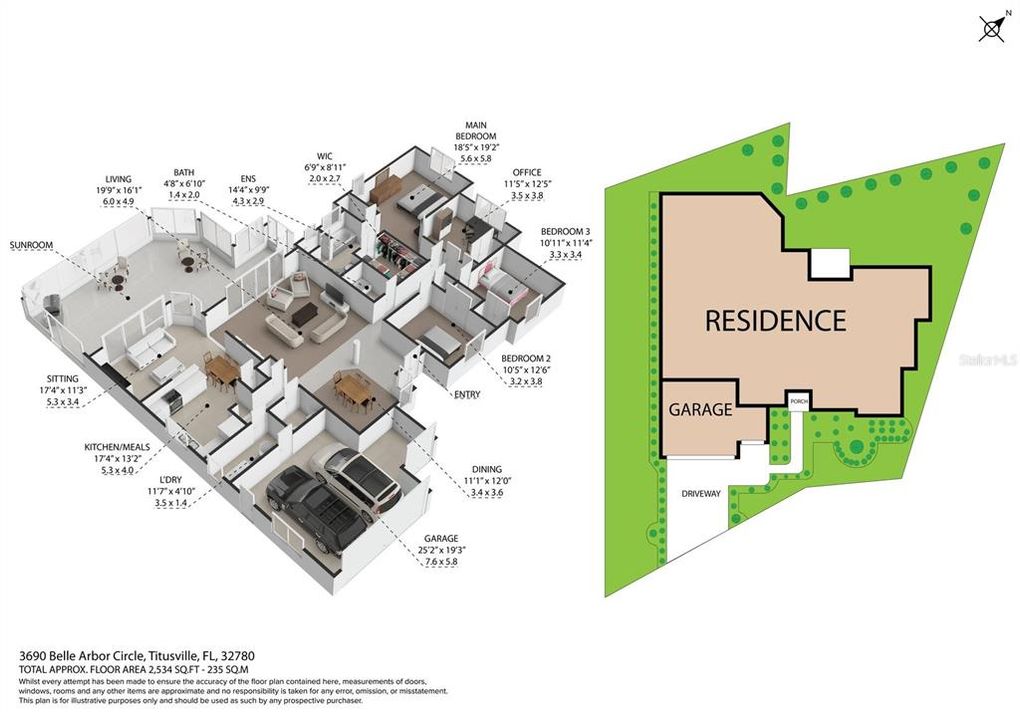 待售: $455,000 (4 贝兹, 2 浴室, 2273 平方英尺)
