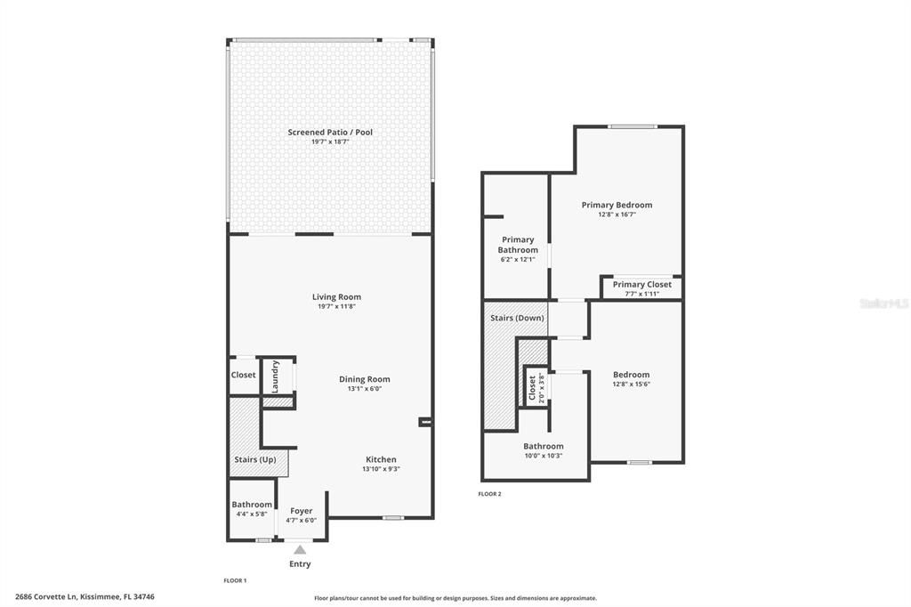 На продажу: $309,900 (2 спален, 2 ванн, 1350 Квадратных фут)