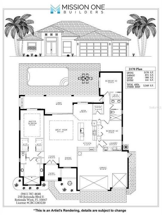合同活跃: $550,000 (3 贝兹, 2 浴室, 2170 平方英尺)