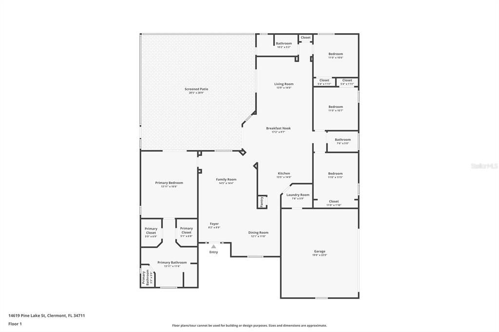 For Sale: $489,000 (4 beds, 3 baths, 2100 Square Feet)