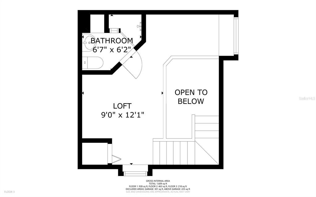 Activo con contrato: $599,000 (3 camas, 3 baños, 1694 Pies cuadrados)