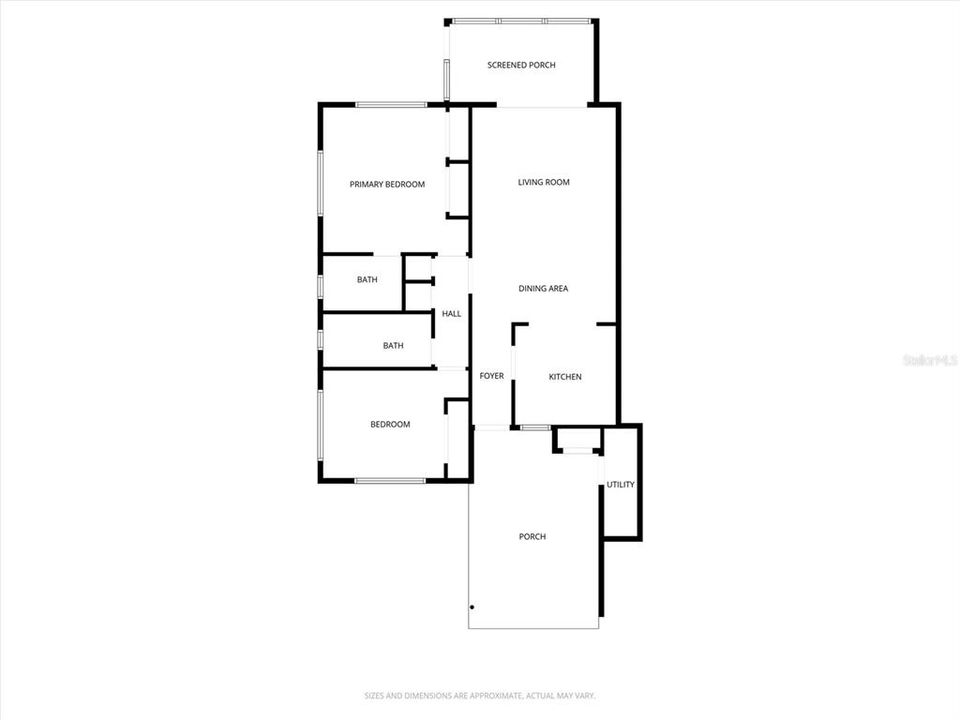 На продажу: $475,000 (2 спален, 2 ванн, 1008 Квадратных фут)