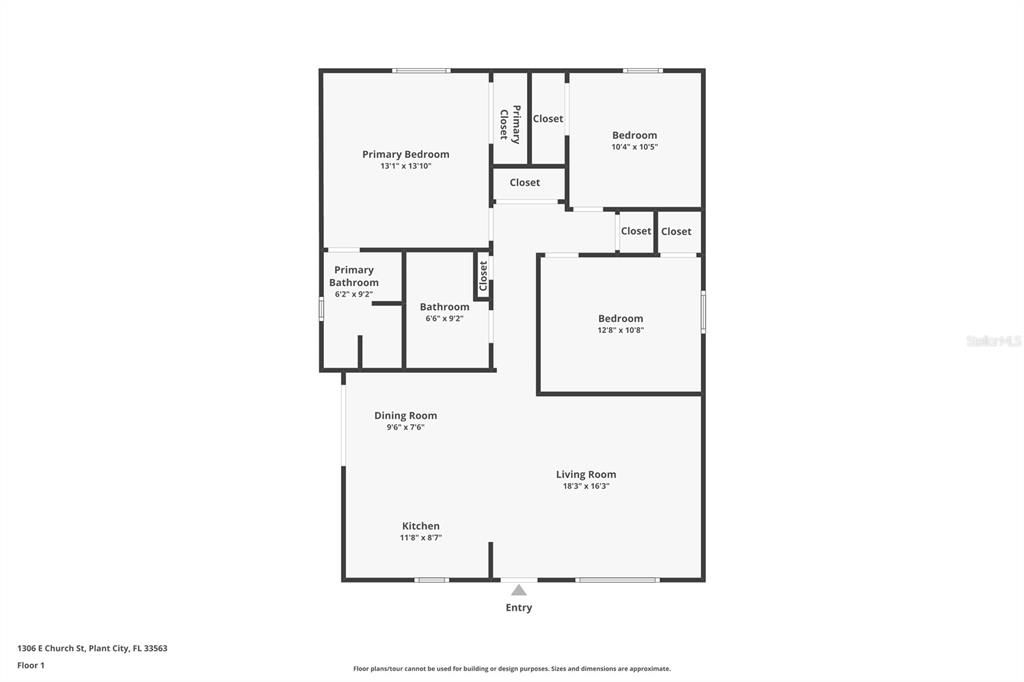 待售: $294,000 (3 贝兹, 2 浴室, 1188 平方英尺)