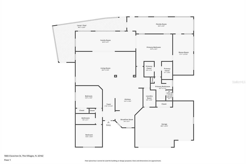 На продажу: $698,000 (3 спален, 2 ванн, 2579 Квадратных фут)