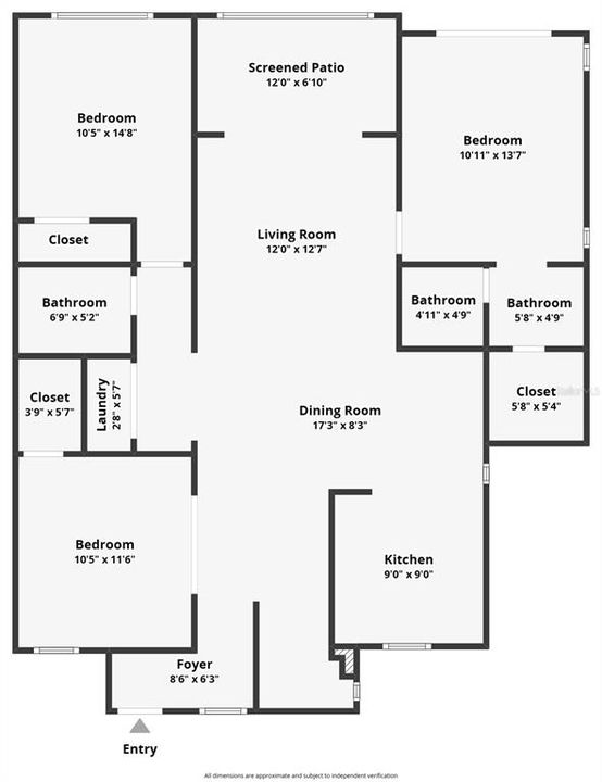 For Sale: $344,000 (3 beds, 2 baths, 1375 Square Feet)