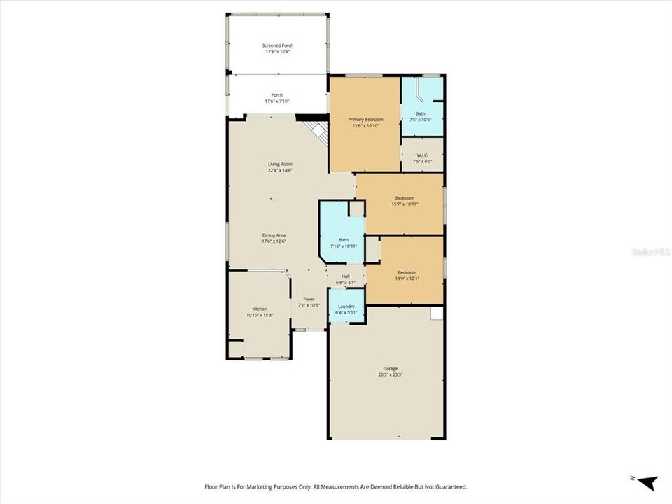 En Venta: $249,000 (2 camas, 2 baños, 1616 Pies cuadrados)