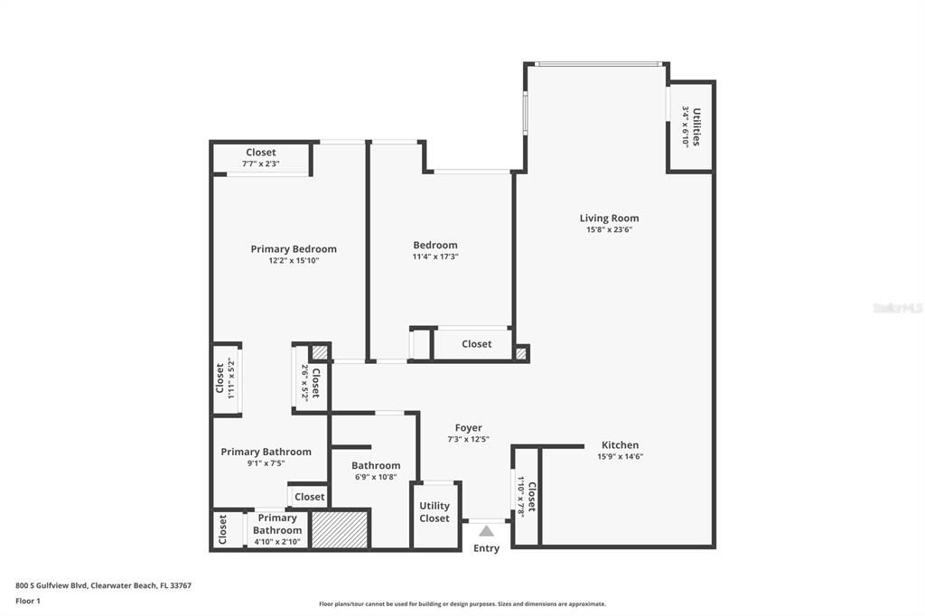 待售: $410,000 (2 贝兹, 2 浴室, 1310 平方英尺)