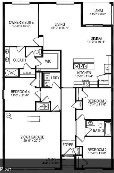 En Renta: $2,400 (4 camas, 2 baños, 1828 Pies cuadrados)