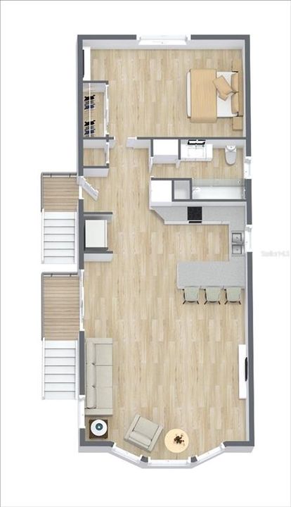待售: $150,000 (1 贝兹, 1 浴室, 494 平方英尺)