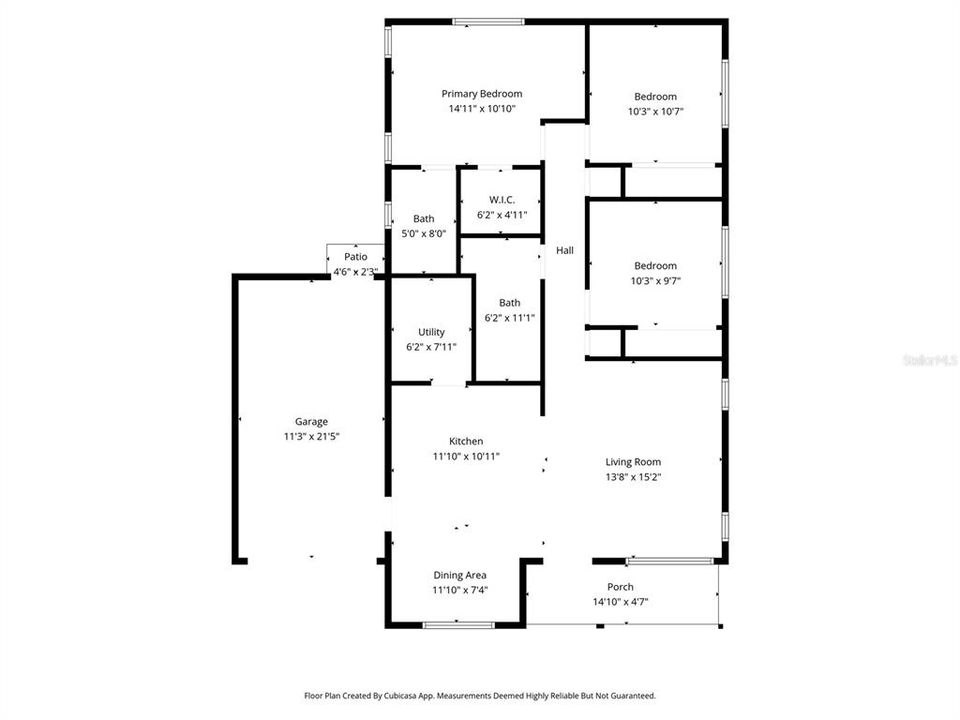 待售: $208,000 (3 贝兹, 2 浴室, 1147 平方英尺)