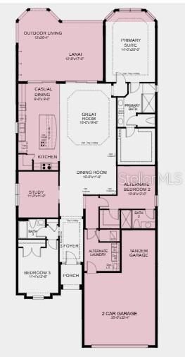 合同活跃: $938,273 (3 贝兹, 3 浴室, 2435 平方英尺)