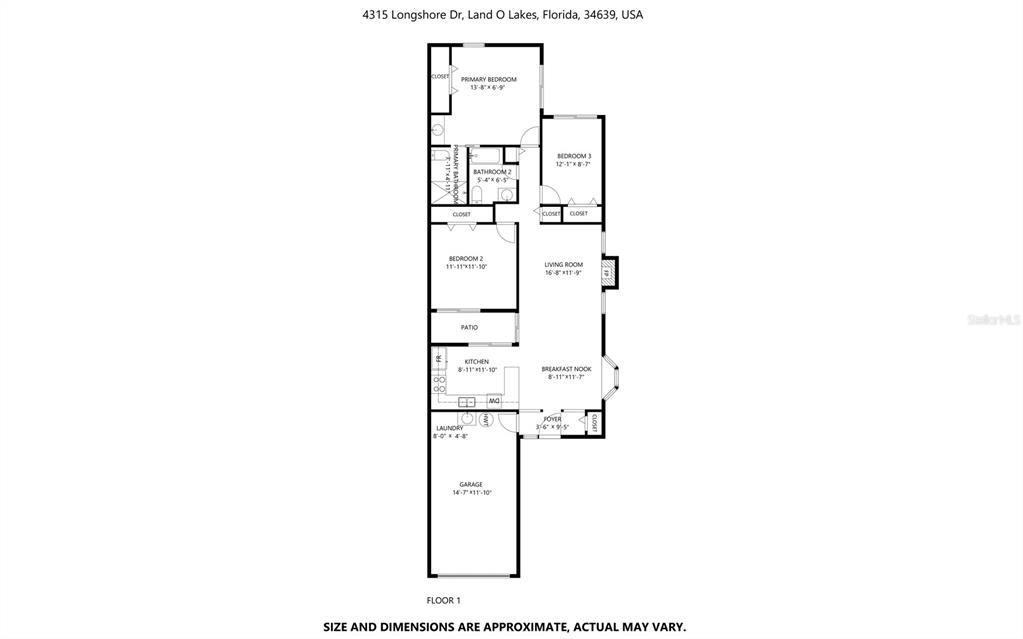 出租: $1,830 (3 贝兹, 2 浴室, 1157 平方英尺)