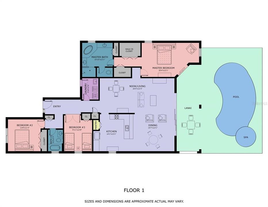 Под контрактом: $549,900 (3 спален, 2 ванн, 1866 Квадратных фут)