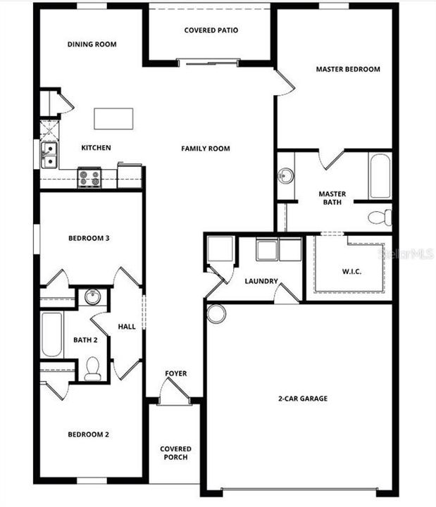Active With Contract: $274,900 (3 beds, 2 baths, 1401 Square Feet)