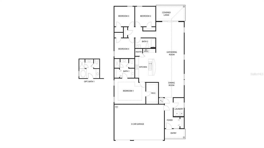 Active With Contract: $455,990 (4 beds, 2 baths, 2115 Square Feet)