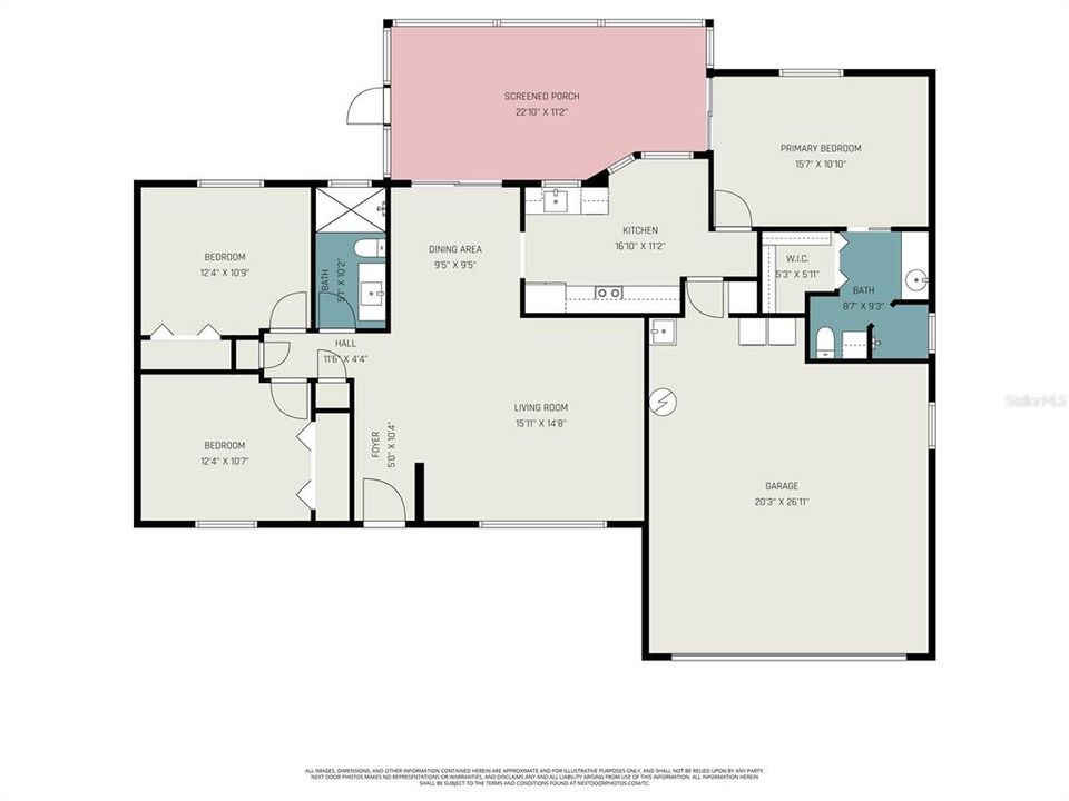 Active With Contract: $290,000 (3 beds, 2 baths, 1298 Square Feet)