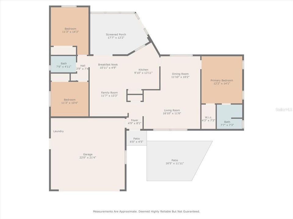 For Sale: $274,900 (3 beds, 2 baths, 1482 Square Feet)